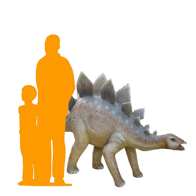 Large Stegosaurus Dinosaur Life Size Statue LM Treasures - A