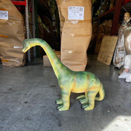Small Brachiosaurus Baby Dinosaur Statue - LM Treasures 