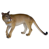Cougar Standing Life Size Statue - LM Treasures 