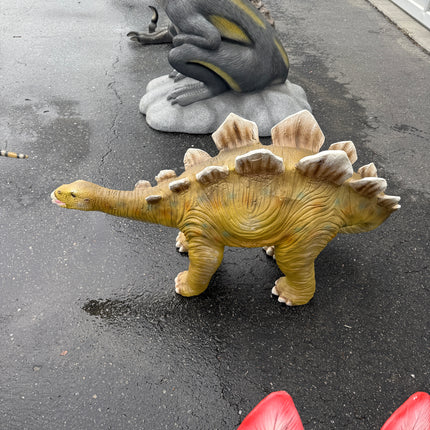 Small Stegosaurus Dinosaur Statue