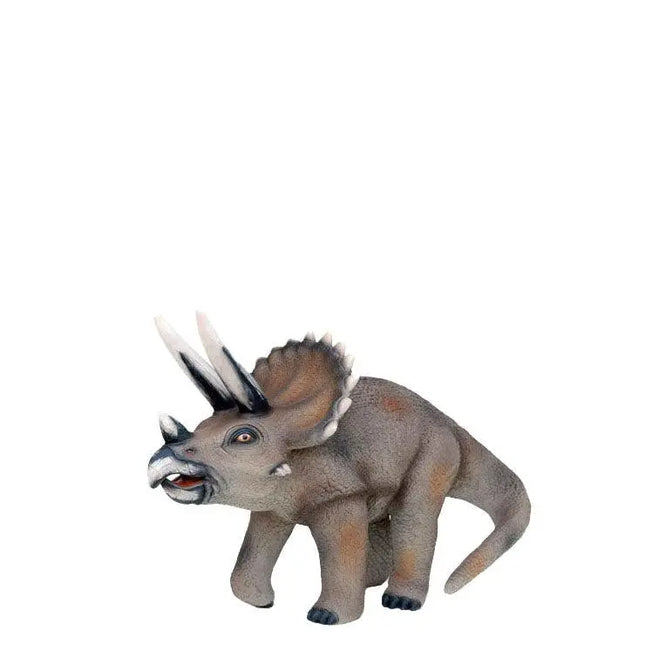 Small Walking Triceratops Dinosaur Statue LM Treasures - A