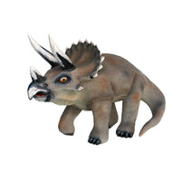 Medium Walking Triceratops Dinosaur Statue - LM Treasures 