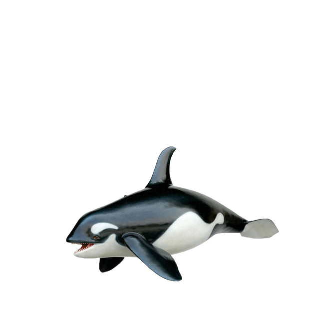 Hanging Baby Orca Whale Statue - LM Treasures 