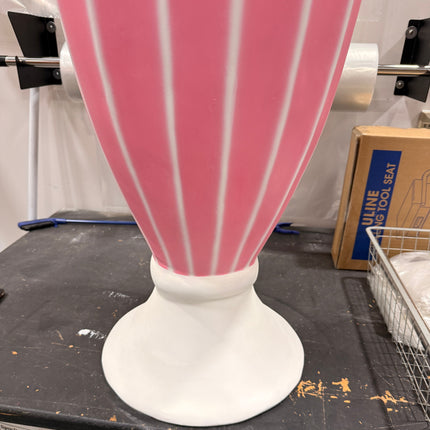 Strawberry Ice Cream Milkshake Over Sized Statue LM Treasures - A
