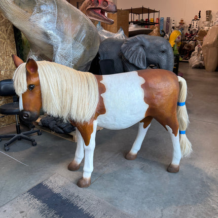 Shetland Pony Life Size Statue LM Treasures - A
