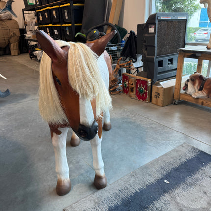 Shetland Pony Life Size Statue LM Treasures - A