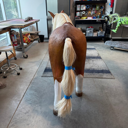 Shetland Pony Life Size Statue LM Treasures - A