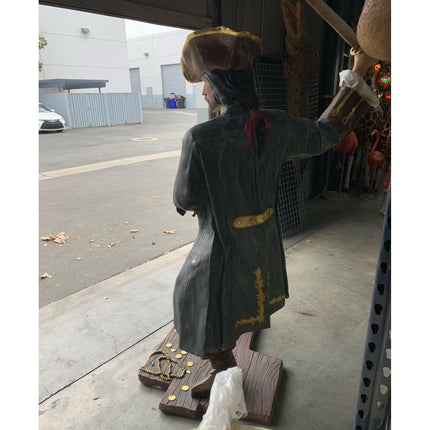 Buccaneer Pirate Life Size Statue - LM Treasures 