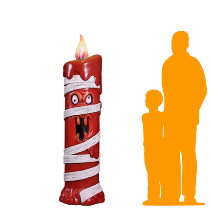 Mummy Candle Life Size Statue LM Treasures - H