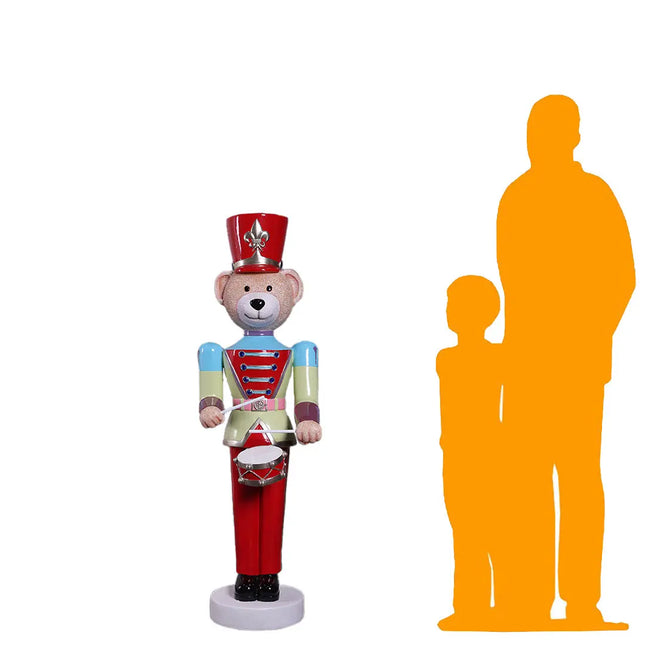 Colorful Nutcracker Bear Statue LM Treasures - H