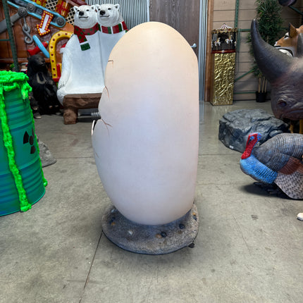 Small Dinosaur Egg Photo Op Statue