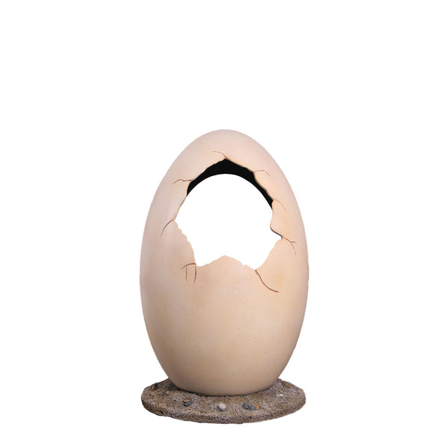 Small Dinosaur Egg Photo Op Statue