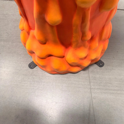 Pumpkin Candle Life Size Statue LM Treasures - H