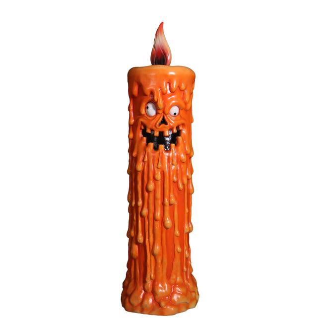 Pumpkin Candle Life Size Statue - LM Treasures