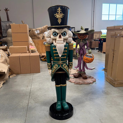Skeleton Nutcracker Life Size Statue LM Treasures - H