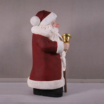 Vintage Mr. Claus Small 4ft Statue LM Treasures - H