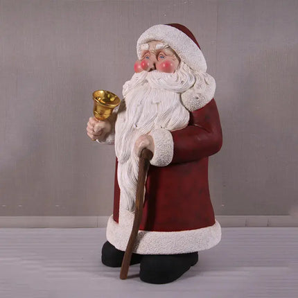 Vintage Mr. Claus Small 4ft Statue LM Treasures - H