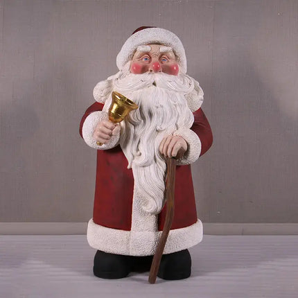 Vintage Mr. Claus Small 4ft Statue LM Treasures - H