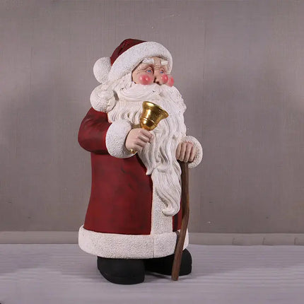 Vintage Mr. Claus Small 4ft Statue LM Treasures - H