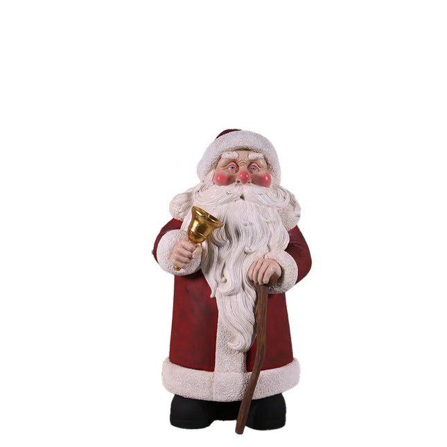 Vintage Mr. Claus Small 4ft Statue LM Treasures - H
