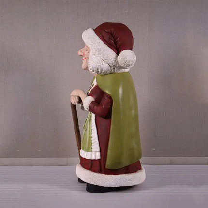Vintage Mrs. Claus Small 4ft Statue LM Treasures - H
