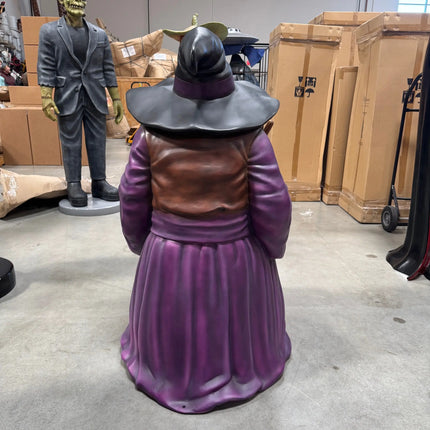 Witch with Cauldron Small Statue LM Treasures - H