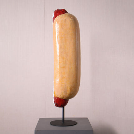 Small Hot Dog on Base Statue LM Treasures - H
