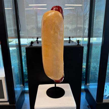 Small Hot Dog on Base Statue - LM Treasures
