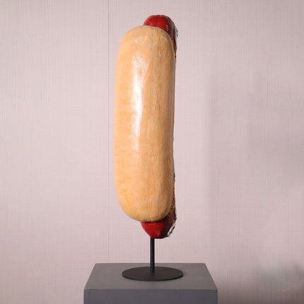 Small Hot Dog on Base Statue LM Treasures - H