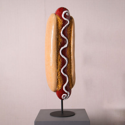 Small Hot Dog on Base Statue LM Treasures - H