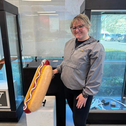 Small Hanging Hot Dog Statue - LM Treasures