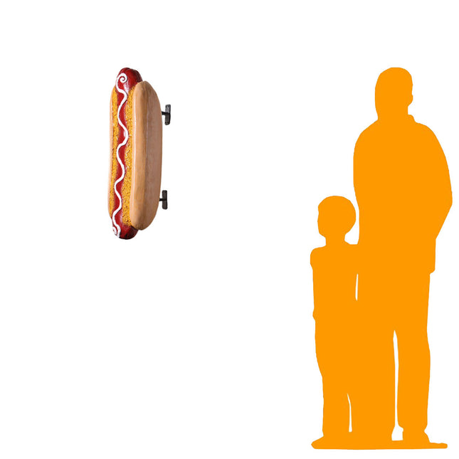 Small Hanging Hot Dog Statue - LM Treasures