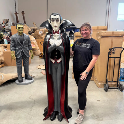 Dracula Sleeping Life Size Statue LM Treasures - H
