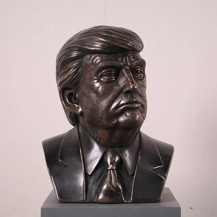 Small Donald Trump Bust Life Size Statue