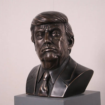 Small Donald Trump Bust Life Size Statue