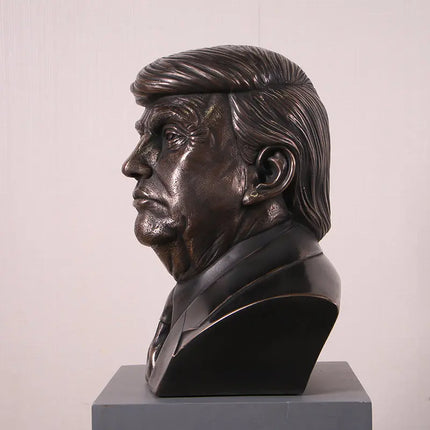 Small Donald Trump Bust Life Size Statue