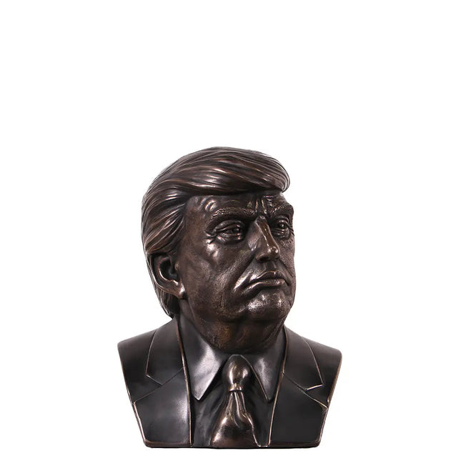 Small Donald Trump Bust Life Size Statue