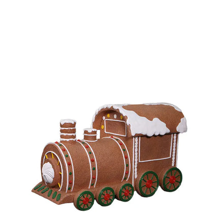Small Gingerbread Train Statue LM Treasures - H