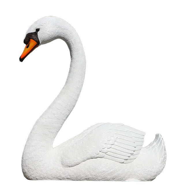 Jumbo Swan Amore Life Size Statue