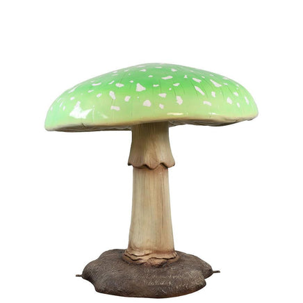 Large Green Mushroom Over Sized Statue - LM Treasures 