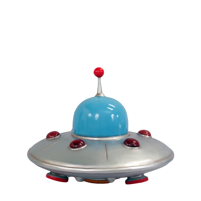 Comic UFO Alien Spaceship Statue LM Treasures - T
