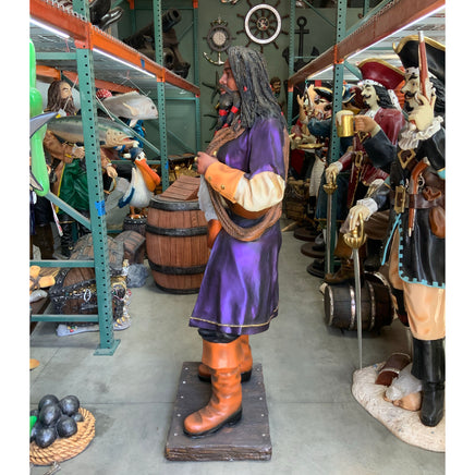 Caribbean Pirate Life Size Statue - LM Treasures 