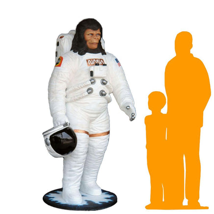 Astronaut Ape Life Size Statue - LM Treasures 