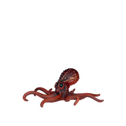 Red Octopus Life Size Statue - LM Treasures 
