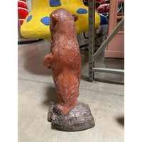 Beaver Standing Life Size Statue - LM Treasures 