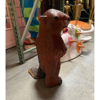 Beaver Standing Life Size Statue - LM Treasures 