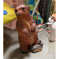 Beaver Standing Life Size Statue - LM Treasures 