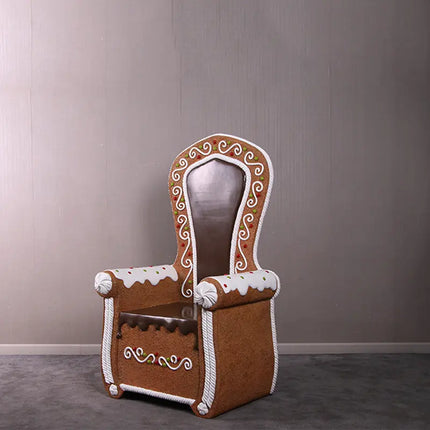 Gingerbread Throne Statue LM Treasures - H