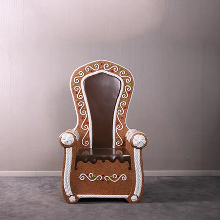 Gingerbread Throne Statue LM Treasures - H