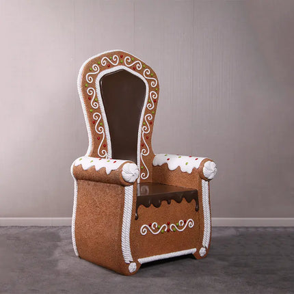 Gingerbread Throne Statue LM Treasures - H